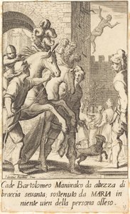 Bartolomeo, Farrier by Jacques Callot after Fabrizio Boschi