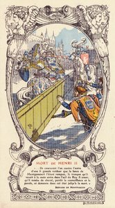 Death of King Henry II of France in a Jousting Accident, Paris