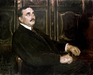 French writer and diplomat Paul Claudel by Jacques Emile Blanche