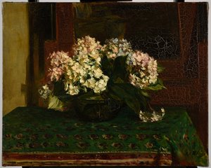Hydrangeas (Great Heat) by Jacques Emile Blanche