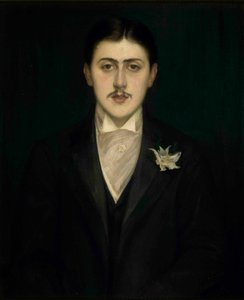 Portrait of Marcel Proust by Jacques Emile Blanche