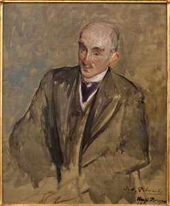 Study for the Portrait of Henri Bergson by Jacques Emile Blanche