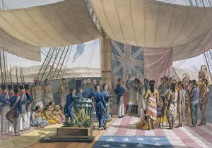 The Sandwich Islands: The Christening of the King