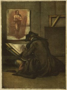The Young Draughtsman by Jacques Fabien Gautier d