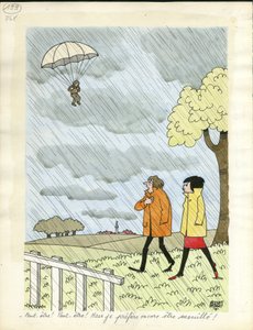 Days of France, Satirical in Colours by Jacques Faizant