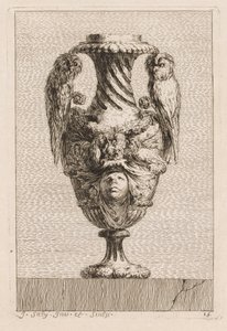 Suite of Vases: Plate 15 by Jacques Francois Joseph Saly