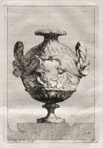 Suite of Vases: Plate 19, 1746 by Jacques Francois Joseph Saly