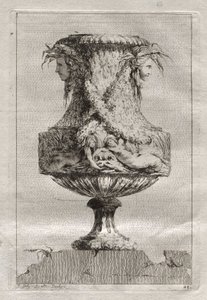 Suite of Vases: Plate 20 by Jacques Francois Joseph Saly
