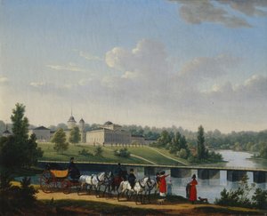 The Walk. The Golitsyns Estate Pekhra-Yakovlevskoye, 1820