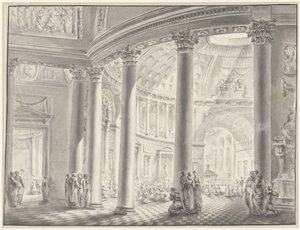 Interior of a Dome Church