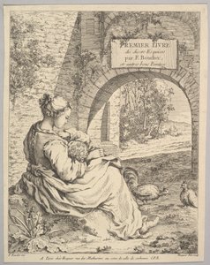 Frontispiece by Jacques Gabriel Huquier