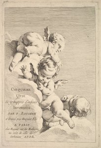 Frontispiece by Jacques Gabriel Huquier