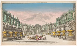View of the Garden of Circe (Theater Decoration Representing the Gardens of Circe)