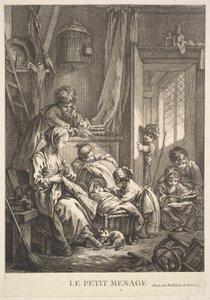 The Small Household by Jacques Gabriel Huquier