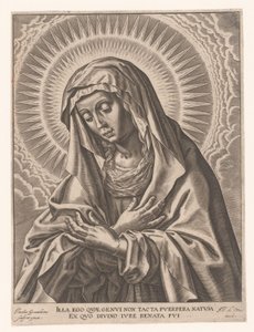 Virgin Mary by Jacques Granthomme