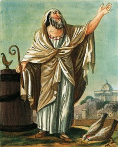Augur, Engraving from Ancient Rome