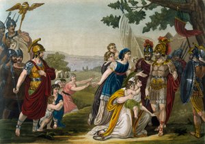 Rape of Sabine Women by Jacques Grasset de Saint Sauveur