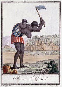 Woman of Goree Beating the Earth - in 