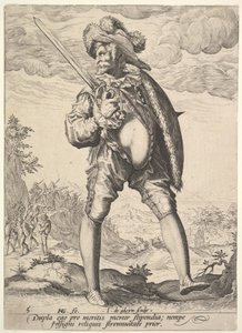 Soldier, Armed with Broadsword and Shield