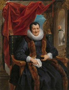 Portrait of Magdalena de Cuyper, Mother of Rogier Le Witer by Jacques Jordaens