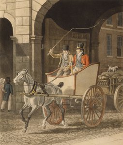 Coaching, or The Mail Guard, engraved by Matthew Dubourg, 1825