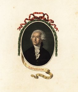 Antoine Lavoisier, French Chemist, Economist and Nobleman (engraving)