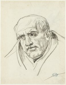 Bust of an Older Man by Jacques Louis David