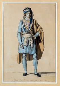 French Revolution: civic costume project 1793 “Municipal Officer