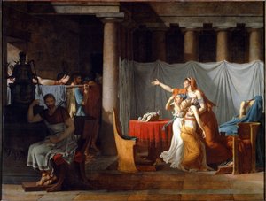 Lictors Bearing to Brutus the Bodies of his Sons