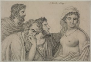 Phryne before the Judges by Jacques Louis David