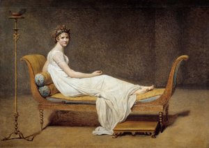 Portrait of Madame Recamier by Jacques Louis David