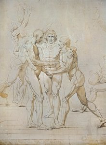 Sketch for the Oath of the Jeu de Paume by Jacques Louis David