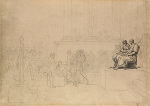 Study for the Execution of the Sons of Brutus