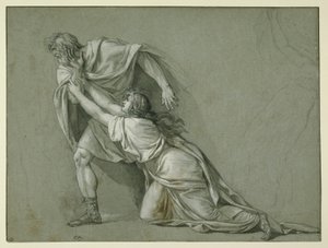 The Departure of Marcus Attilius Regulus for Carthage by Jacques Louis David