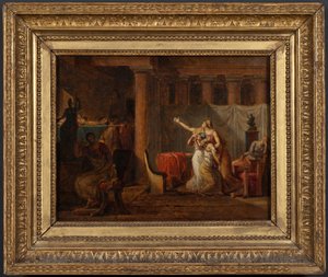 The Lictors Returning to Brutus the Bodies of his Sons. Study by Jacques Louis David