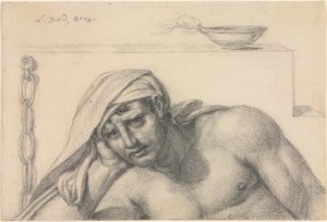 The Prisoner, 1819 by Jacques Louis David