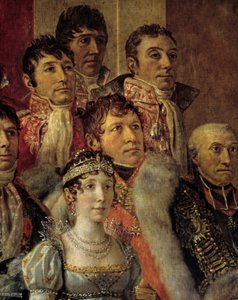 The Rite of Napoleon. (detail)