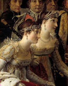 The Rite of Napoleon (detail) by Jacques Louis David