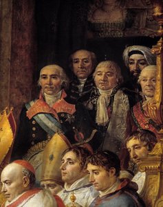 The Rite of Napoleon. (detail)