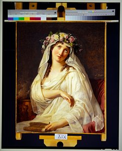 Vestal Crowned with Flowers