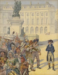 Napoleon Bonaparte Amidst Revolutionary Unrest by Jacques Marie Gaston Onfray de Breville (Job)