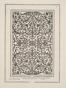 Design for Parterre, from Theatre des Plans et Jardinages, pub.1652