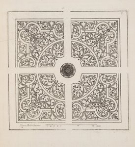 Design for Parterre, from Theatre des Plans et Jardinages, pub.1652