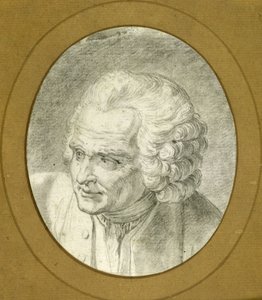 Portrait of Jean-Jacques Rousseau, 1775 by Jacques Philippe Caresme