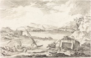 View of the Ancient Port of Phaleron, Athens