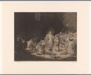Christ Preaching (The Hundred Guilder Print)