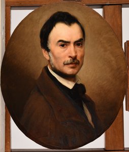 Self-Portrait by Jacques Raymond Brascassat