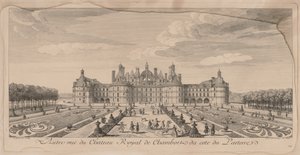 Chateau Chambord from the Gardens by Jacques Rigaud