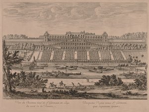 Chateau of St. Germain en Laye from the River