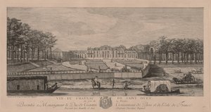 The Chateau of Saint Ouen by Jacques Rigaud